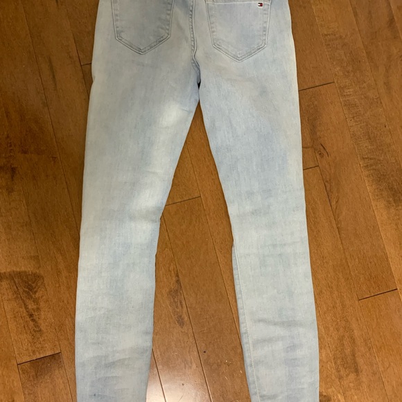 Tommy Hilfiger ripped skinny jeans size 4 - Picture 4 of 4